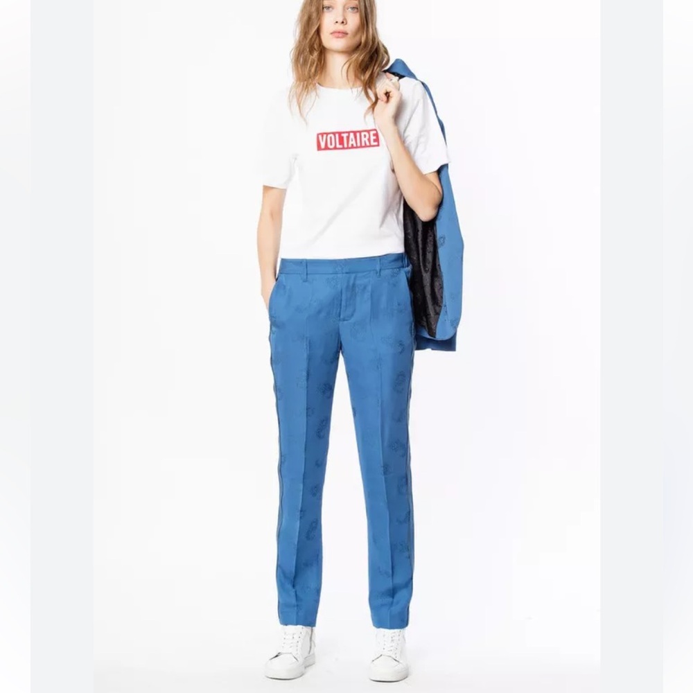 Zadig & Voltaire Paisley Print Trousers